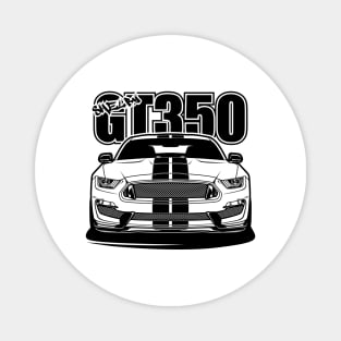 Shelby GT350 - Black Print Magnet